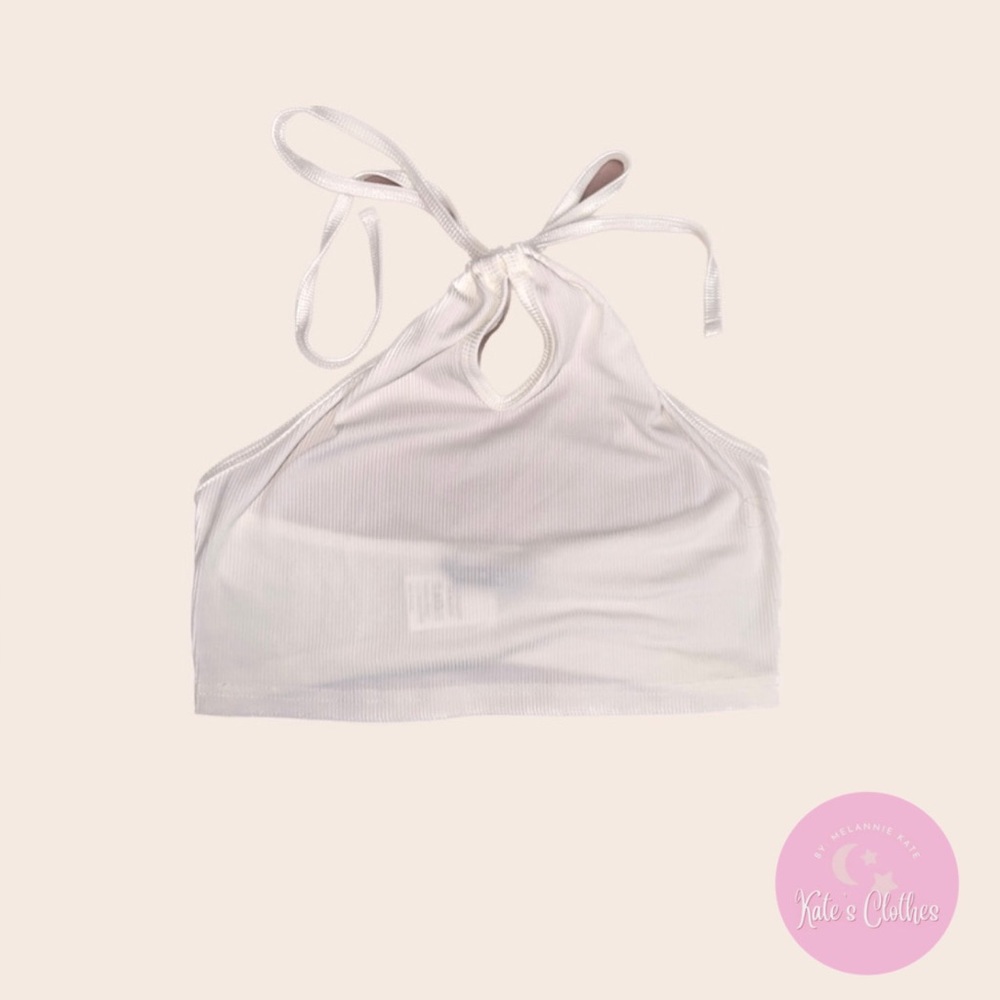 Halter Top Open Front COMPLETELY NEW